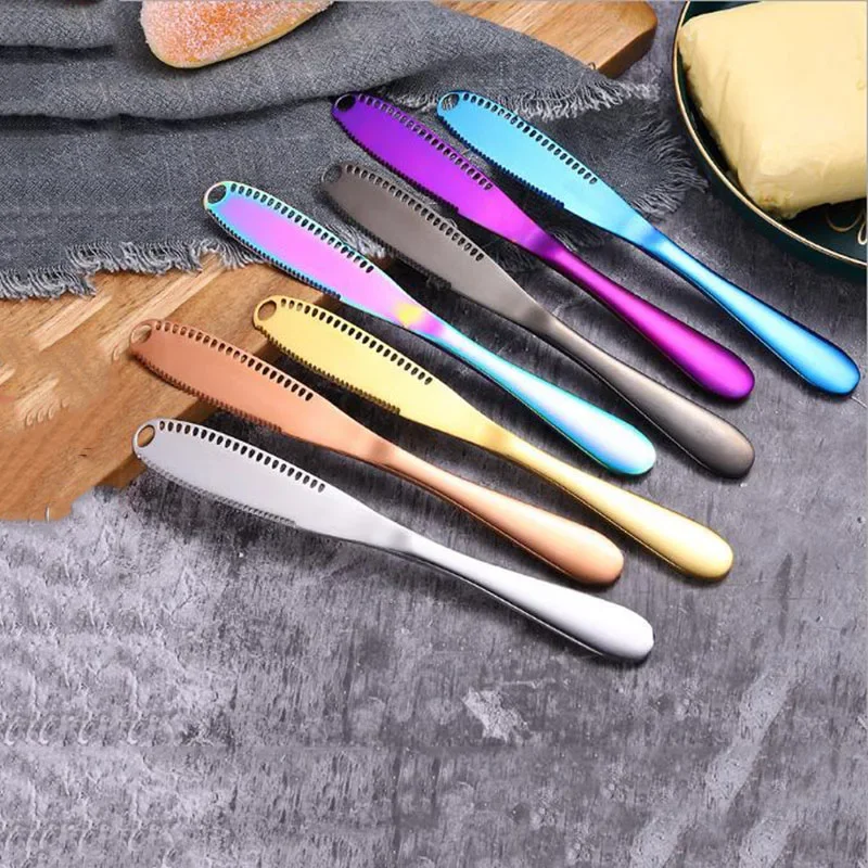 Stainless Steel Cheese Butter Knifes High-end Butter Knife Food Bread Marmalade Knife Cheese Butter Knife Kitchen Tools