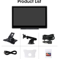 Srnubi 7/10 pouces Carplay voiture écran intelligent sans fil Carplay Android Auto lecteur multimédia AUX autoradio pour Apple Android stéréo 6