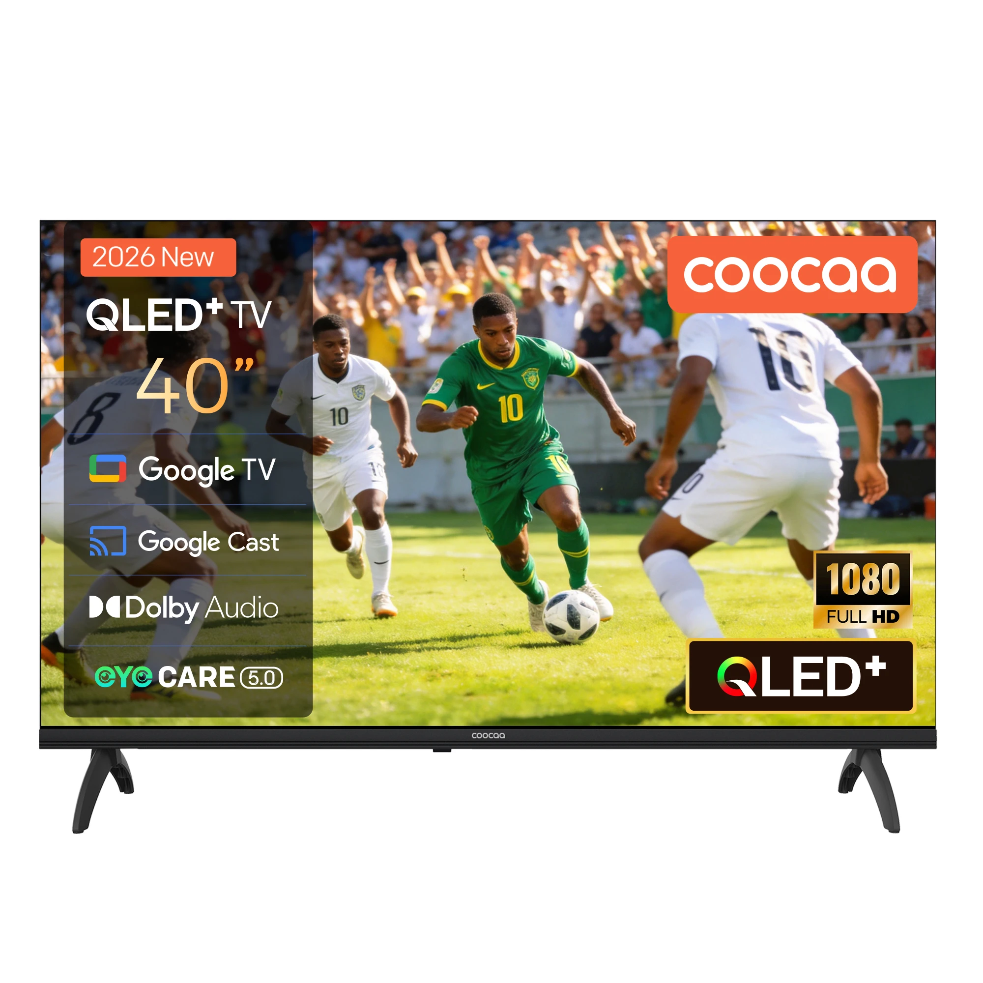 Coocaa 40” QLED TV, Full HD z Polski za $166.79 / ~648zł
