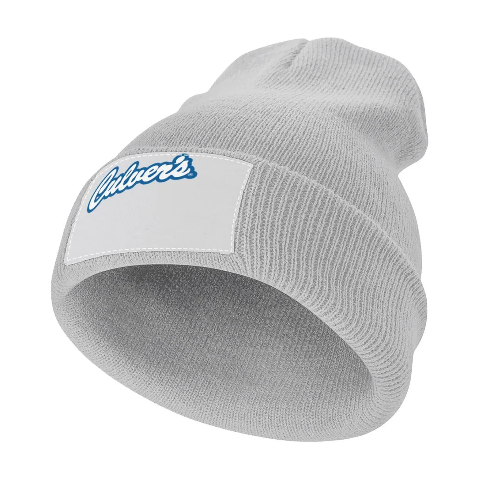

Culver's Logo Knitted Hat Uv Protection Solar Hat Beach Fluffy Hat Big Size Hat Cap Female Men's