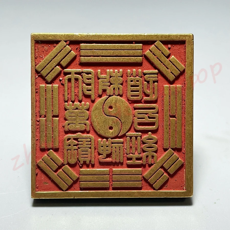 

Pure copper seal/Taoist magic tool seal/Taoist seal/Eight Diagrams Calling Buddha Sutra Seal/Auspicious Feng Shui seal