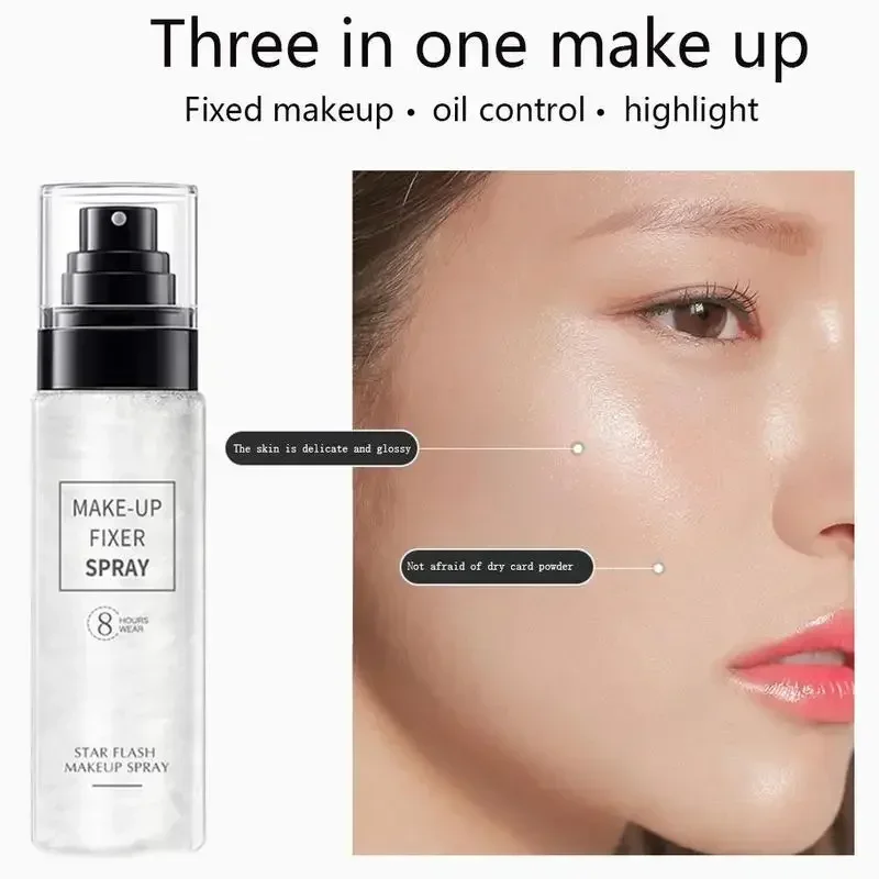 100ml Makeup Setting Fixer Spray Moisturizing Long Lasting Foundation Fixer Make Up SprayMatte Finishing Setting Spray Cosmetic makeup setting spray