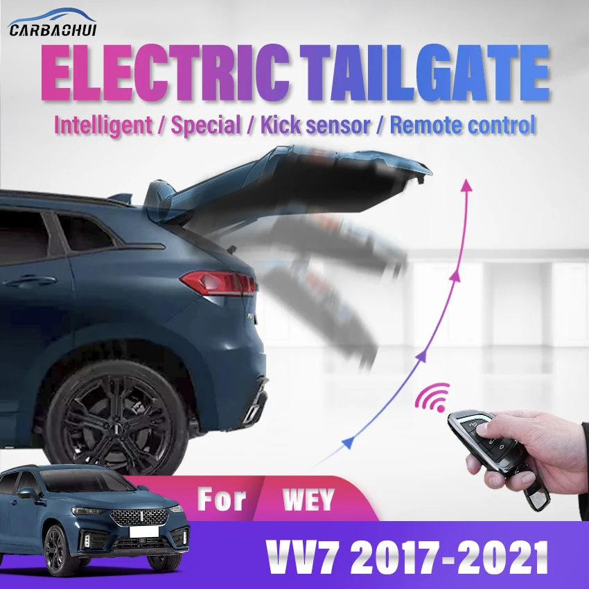 

Car Electric tailgate Smart electric trunk drive Kick Sensor Car door closer For WEY VV7 2017-2021,rear door power kit