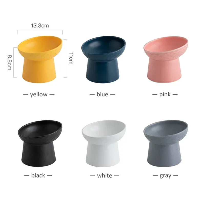 Pet Food Bowl Pet Bowl Dog Bowl Pet Feeder Bowls Cat Nordic Style Food Water Bowl Ceramic Eating Dishes for Puppy Cats