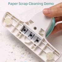 Loose Leaf Hole Punch Daily Planner Adjustable 3 Hole Paper Puncher for A5 A6 A7 Size 8 Sheet Capacity Notebooks Scrapbooking 6