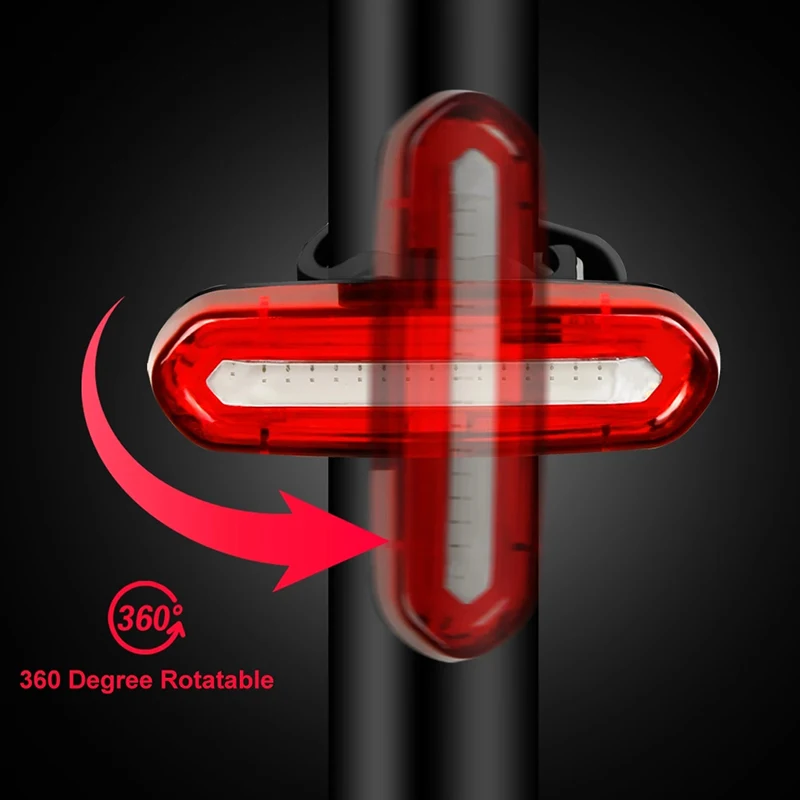 USB Rechargeable Bike Tail Light 5