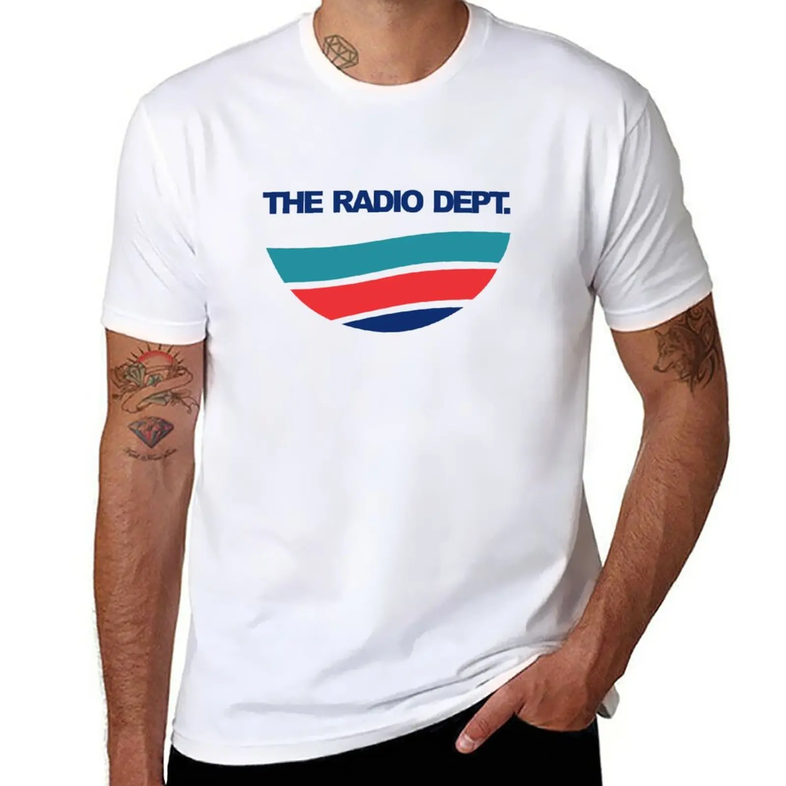 New The Radio Dept Waves T-Shirt anime graphic t shirt Blouse workout shirts for men
