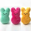 3pcs Easter Peeps Bunny Plush Toy Hand Figure Ornament Doll Doll rabbit Birthday Gift Short Plush PP Cotton 6