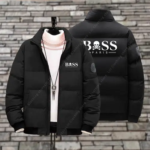 Mens Winter Jackets 2026 New Thick Warm Parkas Puffer Jacket Bomber Jacket Down Coats Fashion Designer Clothes Men Down Jackets - Image 3