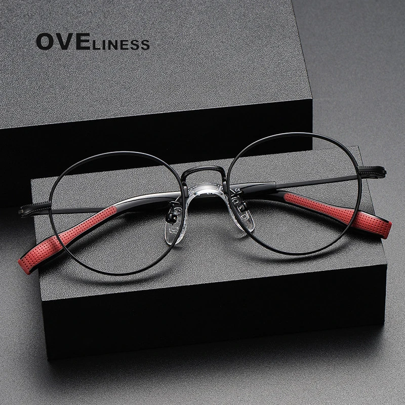 Optical Glasses Frames Round Kid Titannium