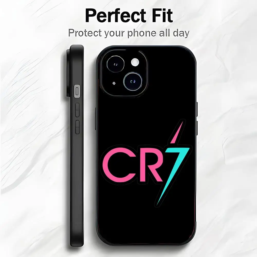 Football Star CR7 Cristiano Ronaldo Soft Phone Case - Lightweight and Durable
