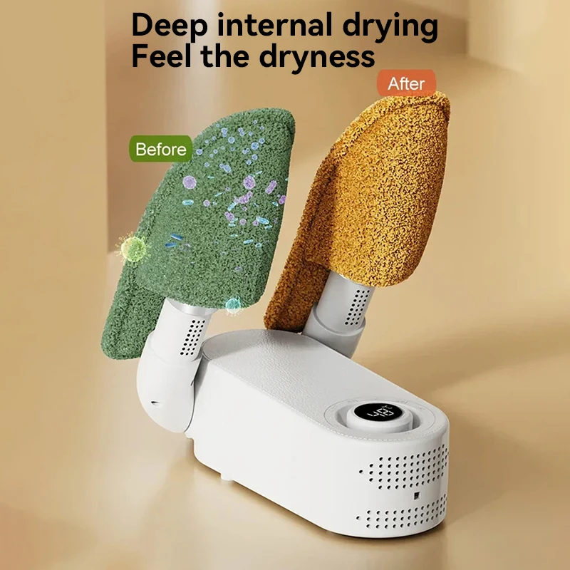Xiaomi Shoe Dryer With Purple Activated Carbon Fast Heating Folding Timed Constant Temperature Shoe Household Drying Artifact 4