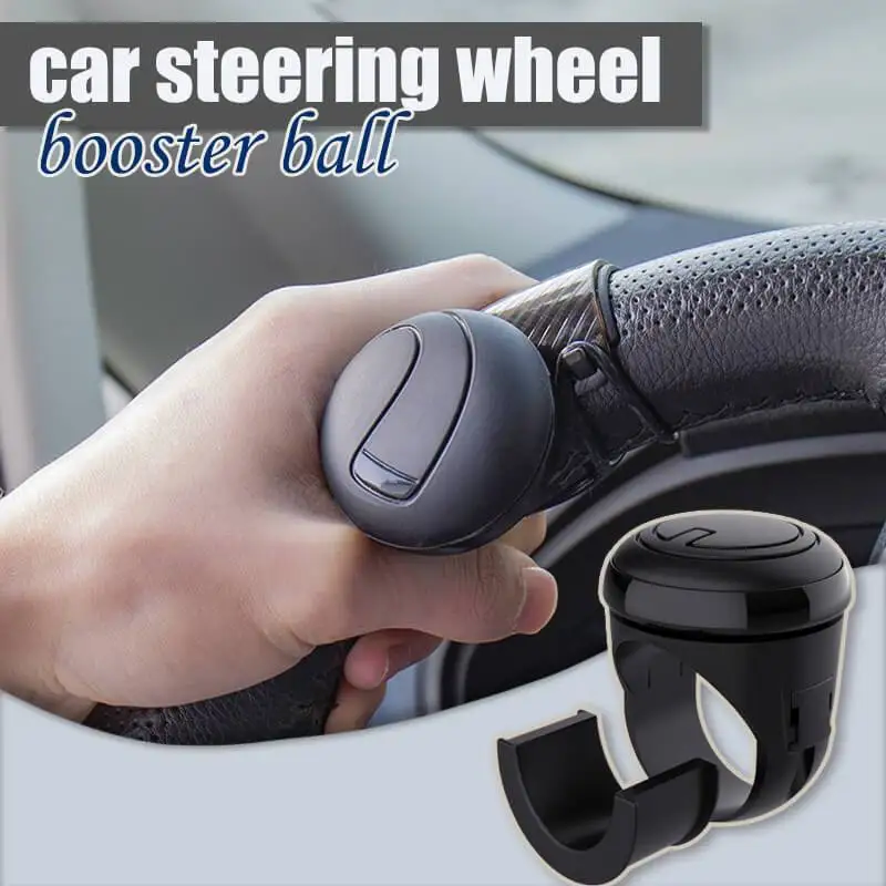 NewCarSteeringWheelBoosterSpinnerKnob360DegreeRotation