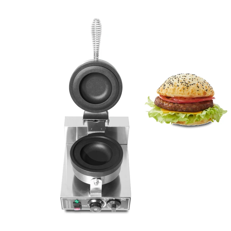 Commercial Electric Ice Cream Waffle Machine UFO Burger Grill Gelato Panini Press Making Machines Burger