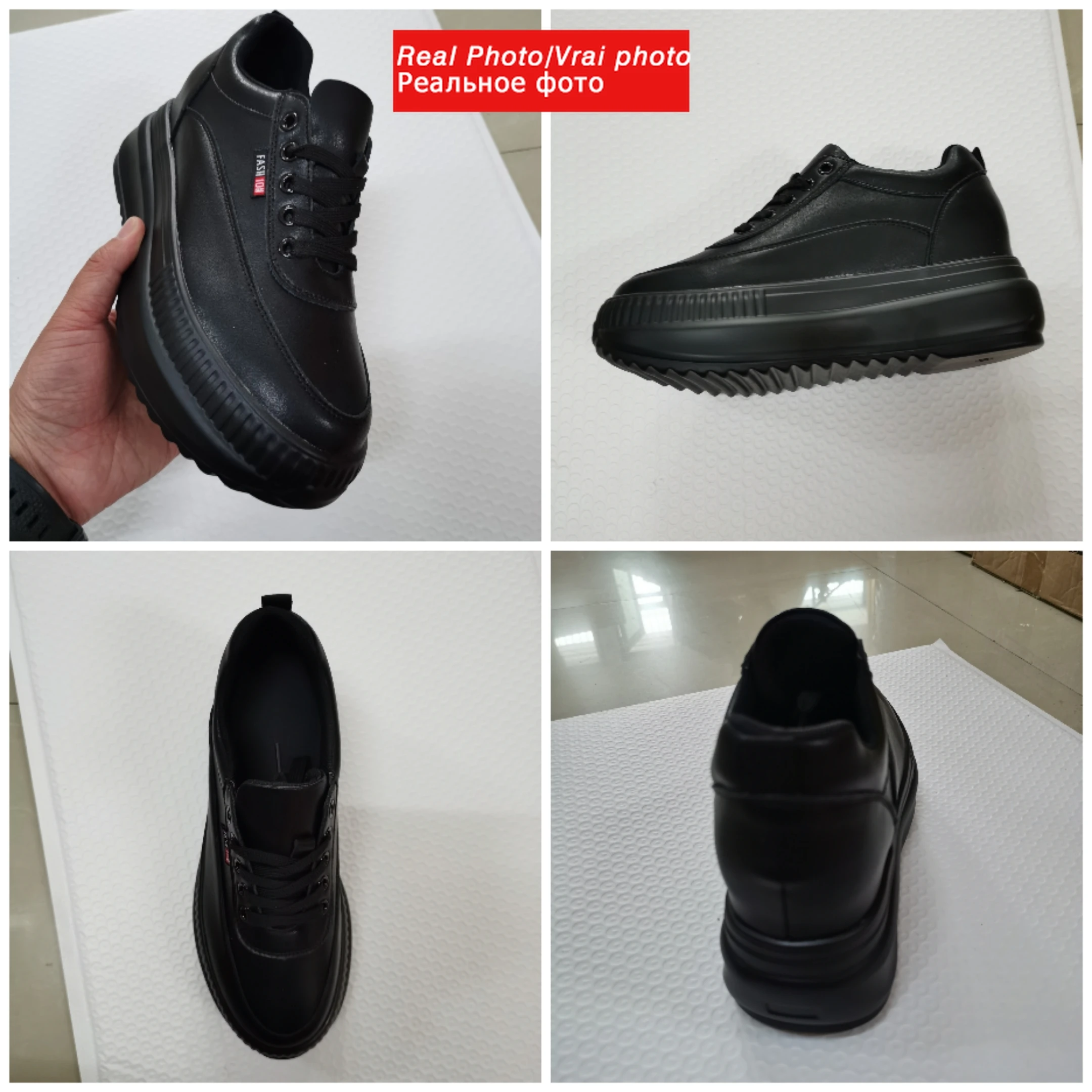 Fujin 8cm Dad Shoes Chunky Sneakers Wedge Heel Platform White Mesh Hollow Shoes Casual Sneakers Vulcanized Winter women shoes casual shoes women sneakers