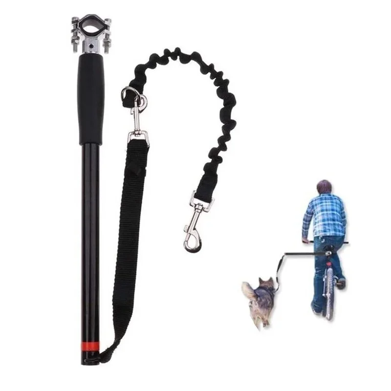Dog Leash Bike Exerciser Pet Bicycle Leash Attachment Distance Keeper Hands Dog Training Jogger Control Walker