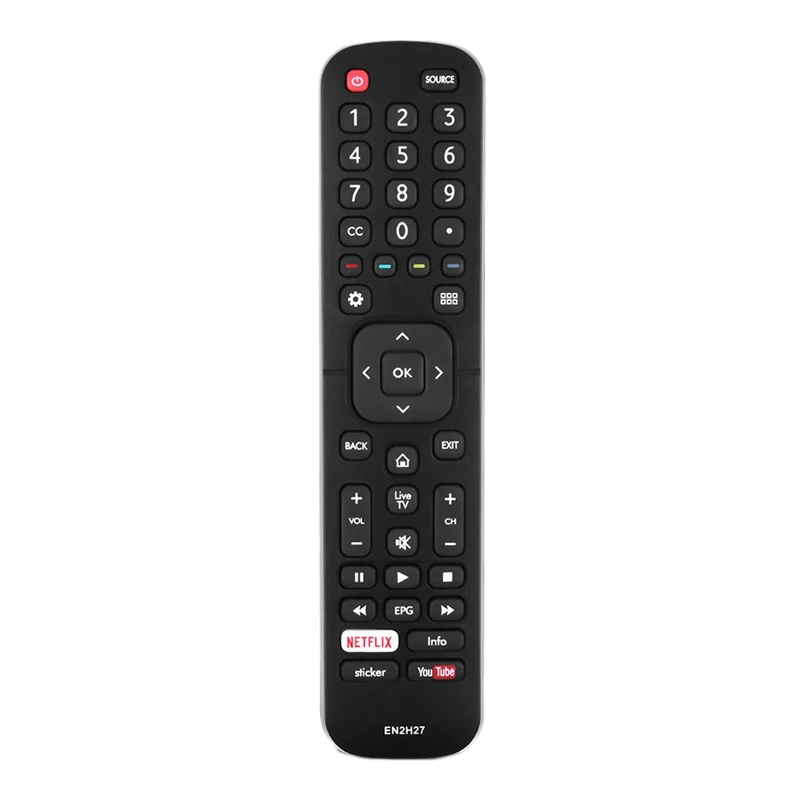 

EN2H27 LCD TV Remote Control For Hisense EN2H27 EN2D27 55H6B 50H7GB