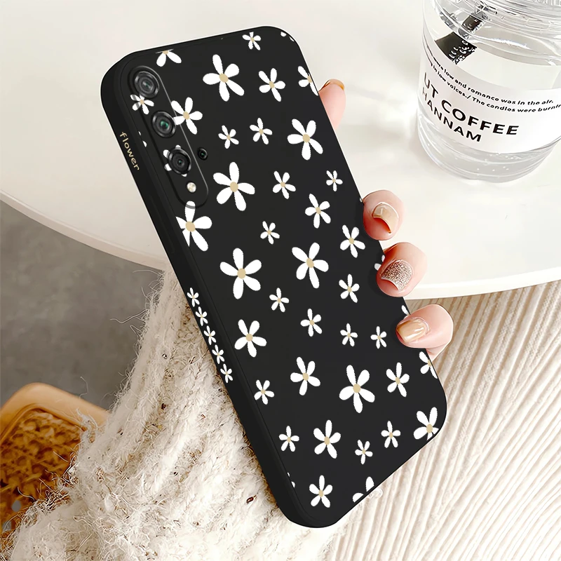 Cute Flowers Soft Phone Case - Stylish and Protective Cover