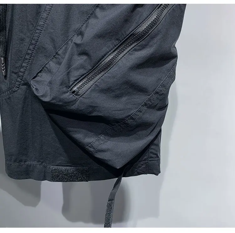Men Fashion Caogo Shorts Big Pockets Jogger Short Hip Hop Streetwear Harajuku Trousers Plus Size Streetwear Hip Hop Sweatpants 6