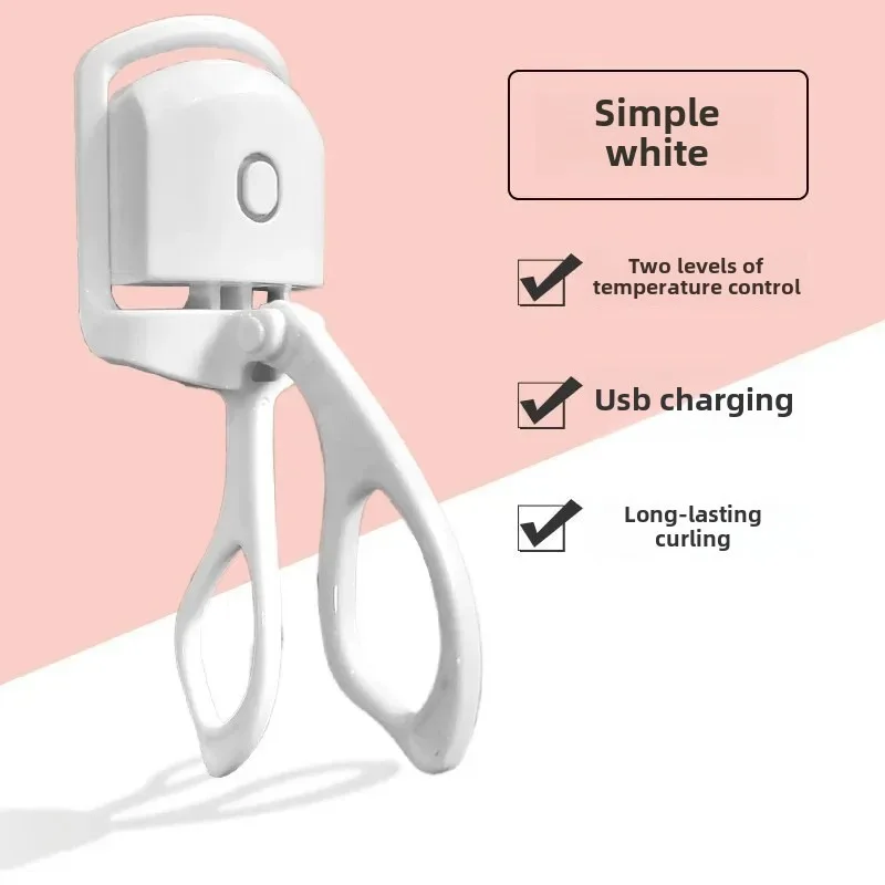 Lasting Lash Curler Tool Naturally Curled Electric Eyelash Curler Intelligent Temperature Control Styling Make Up Eyelashes Curl eyelash curler