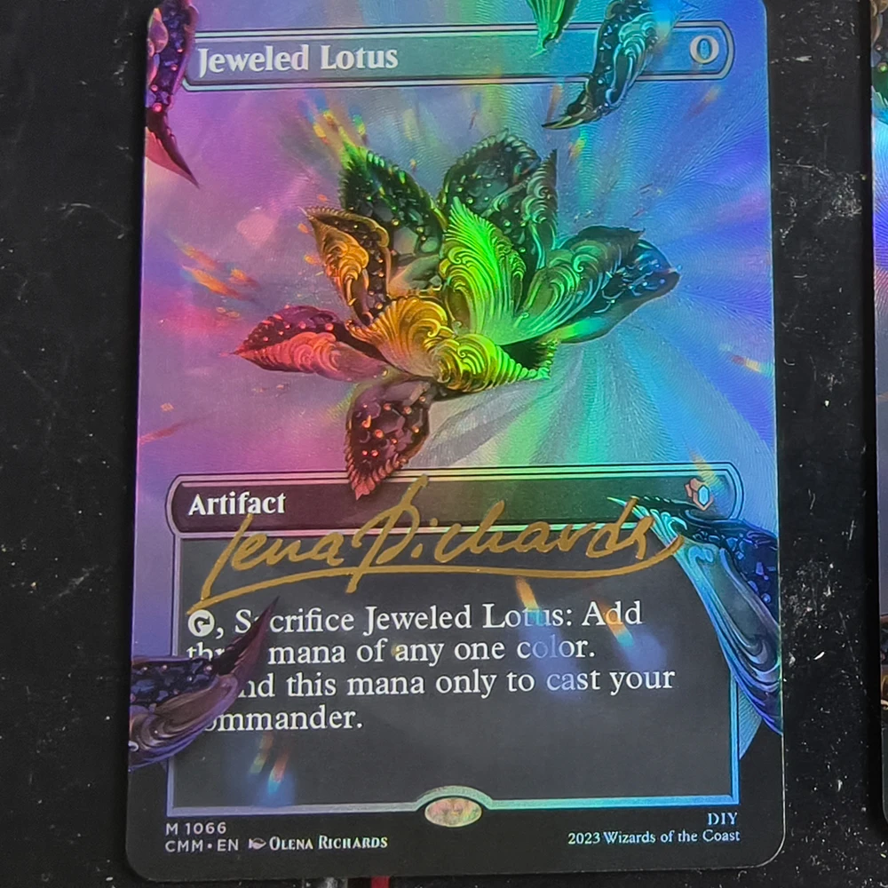 Jeweled Lotus マジック：ザ・ギャザリング MTG Artifact Jeweled Lotus WS Collection Card Signature Card