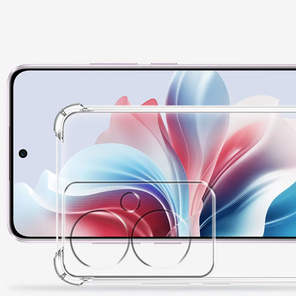 Transparent Shockproof Silicone Protective Case