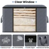 New Large Capacity Clothes Storage Bag Foldable Blanket Storage Containers for Organizing Bedroom Closet 5