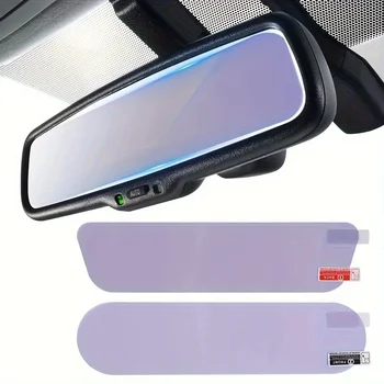 Pellicola per specchietto interno auto antiriflesso Pellicola per specchietto retrovisore Pellicola antiappannamento per retromarcia notturna automatica Accessori adesivi per protezione antiabbagliamento