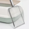 Stainless Steel Mesh Cat Litter Scoop Durable Litter Cleaner Corner Shovel Litter Shovel Pet Cleaning Tool Cat Supplies 3