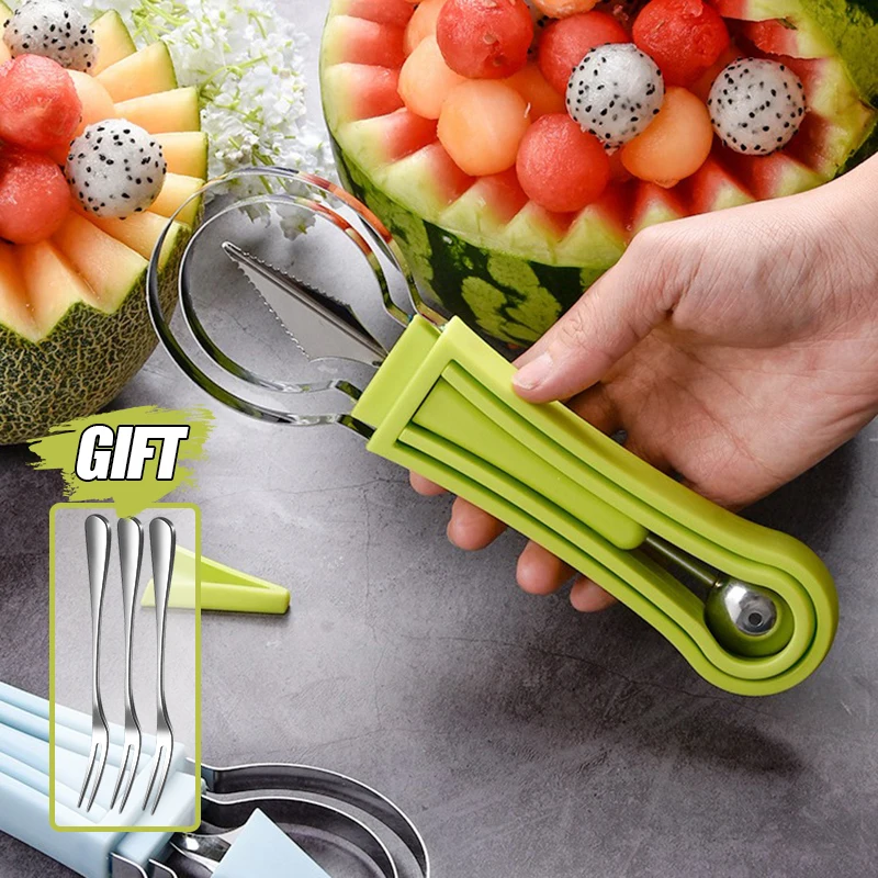 Arcos Cucchiaia Doppia Per Melone - Acciaio Inossidabile 3cm, Manico Polipropilene Nero 18cm - Foto 7