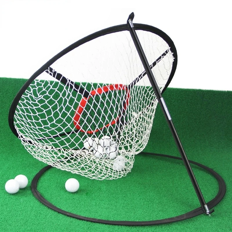 

1Pcs Golf Chipping Net Foldable Golfing Practice Net Outdoor/Indoor Target Accessories and Backyard Practice Swing Game