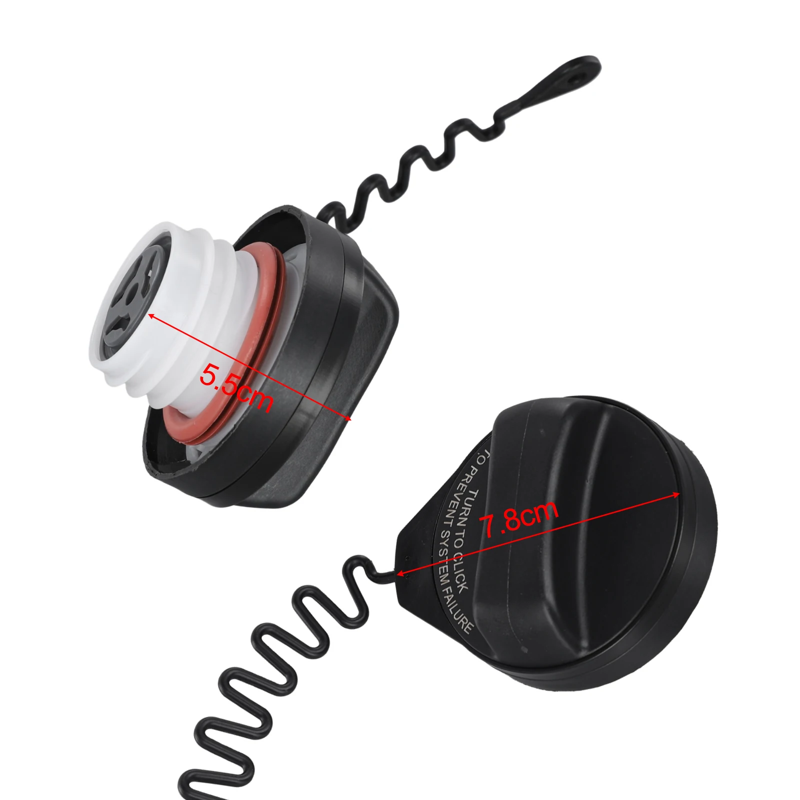 Kraftstofftank-Tankdeckelfüller OEM-Teilenummer 31392044 für Volvo für S60 S80 V70 für XC90 XC60 XC70 Ersatz-Autozubehör – Detail 3
