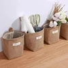 2Pcs Cotton And Linen Fabric Storage Bag Wall Hanging Storage Bag Hanging Pocket Behind The Door Dormitory Mini Cloth Bag 2