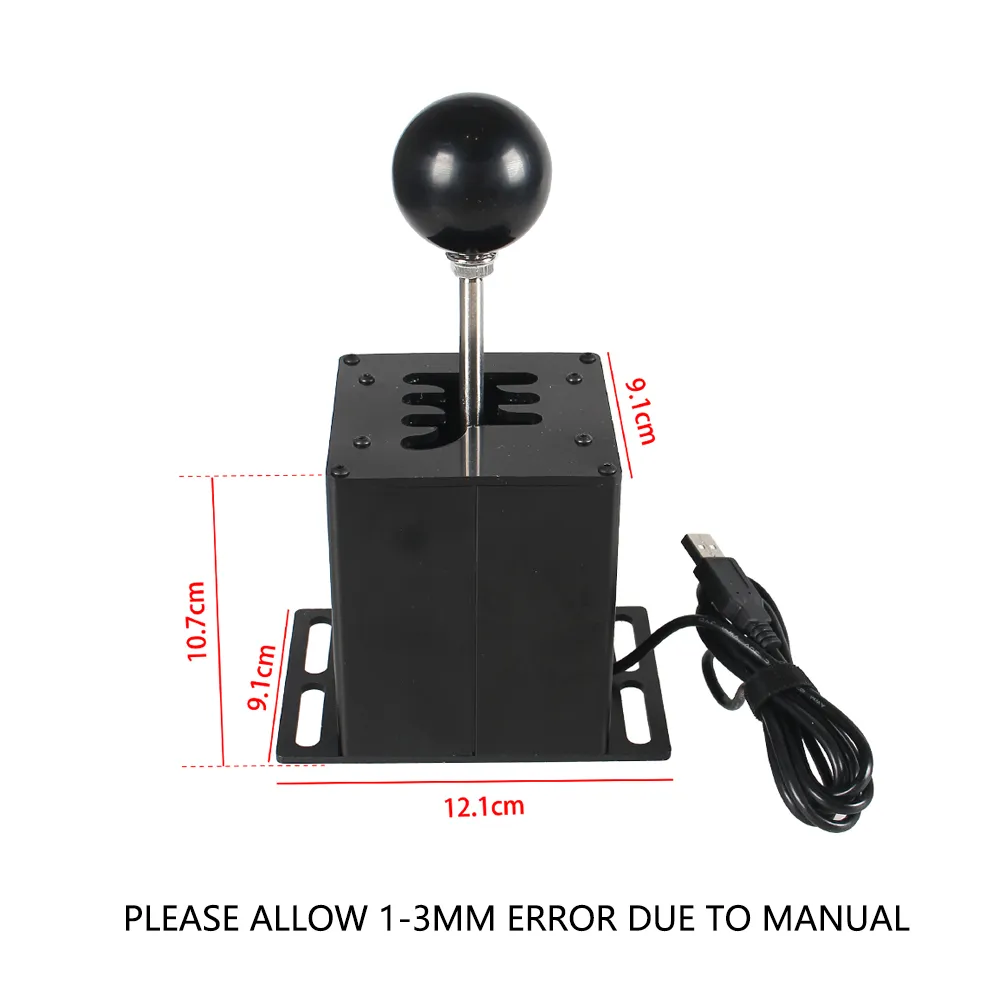 Pc Usb H Gear Shifter For Logitech G27 G29 G25 G920 For Thrustmaster  T300rs/gt Shift Knob For Ets2 Simracing Racing Game - Manual Transmissions  & Parts - AliExpress