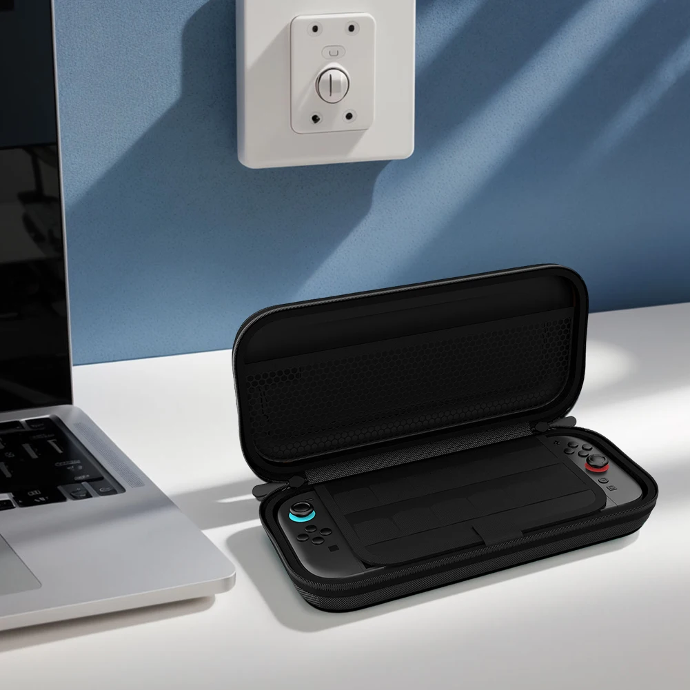 For Switch 2 Storage Bag Portable Carrying Protective Case Shockproof Travel Carrying Bag Organizer for Switch 2 Accessories 4