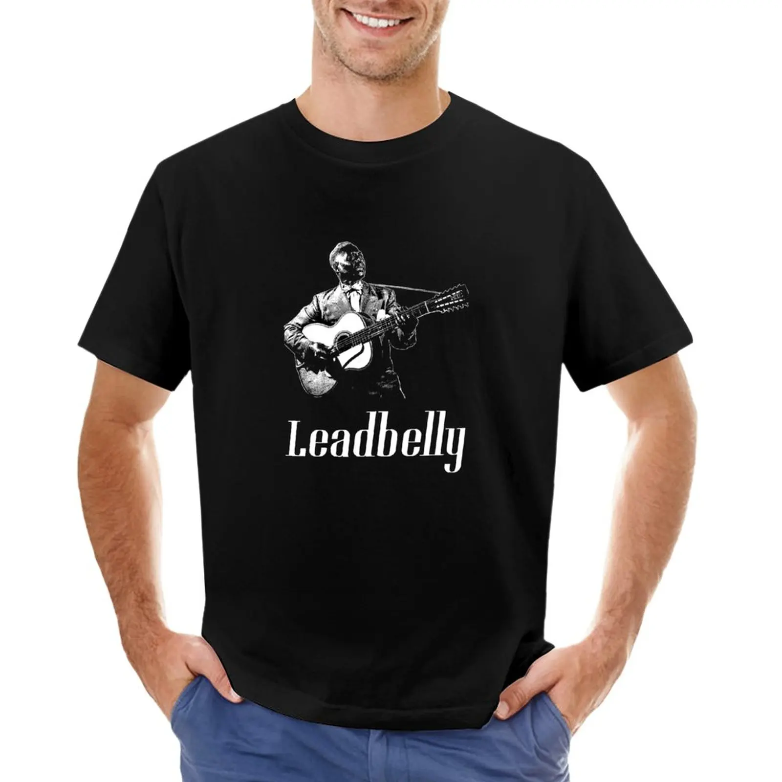 

Leadbelly the O.G. T-Shirt oversizeds graphics workout shirts for men