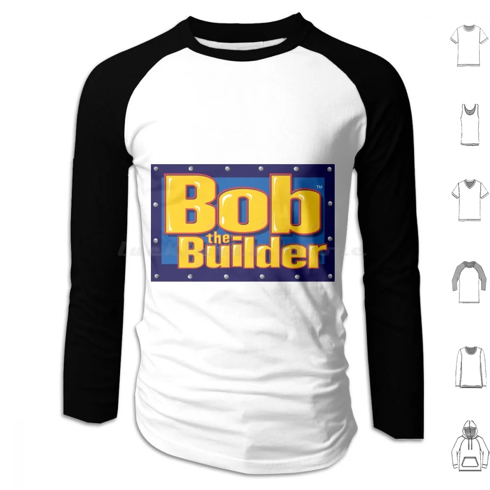 Bob The Builder Felpe Con Cappuccio Manica Lunga Bob The Builder Tvshow Pbs Fun Adventure Hat Builder Ceebeebies Cbbc Kids Hacker