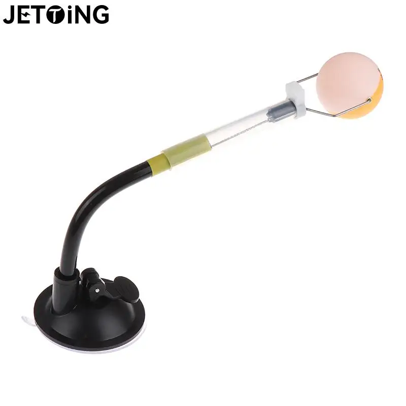 

1pc Portable Table Tennis Trainer Professional Pingpong Training Robot Rapid Rebound Ball Clip Training Machine Suction Type
