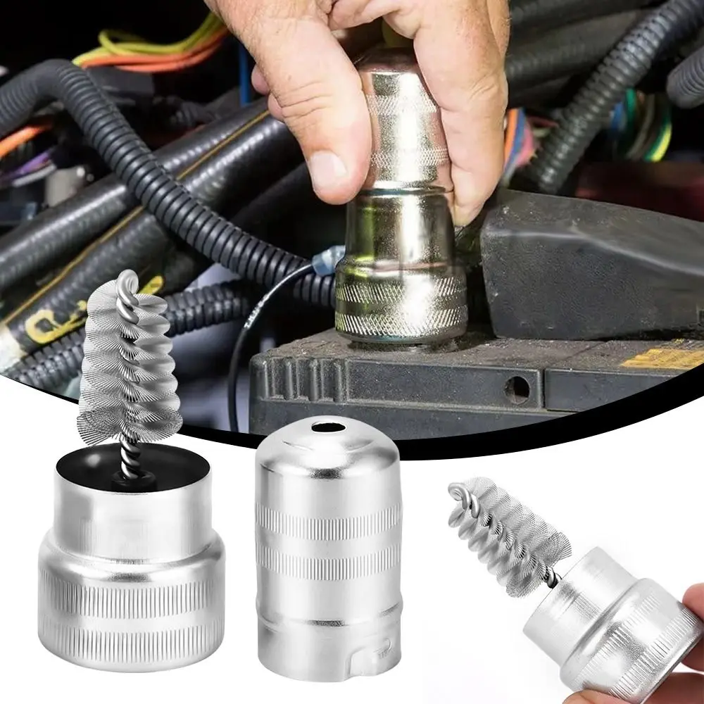 Dirt Removal Battery Terminal Cleaner Durable Multi-functional Battery Cleaning Brush Corrosion Resistant Wire Brush