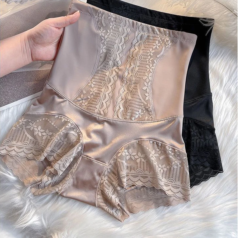 1pcs Women High Waist Shaping Panties Lace Breathable Body Shaper Slimming Underwear Butt Lifter Control Panties Shaperwear 1