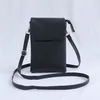 WANAYOU Single Shoulder Leather Bags, Crossbody Mini Small Bag Multi Compartment  Wallet, Solid Fashion Coin Bags 4
