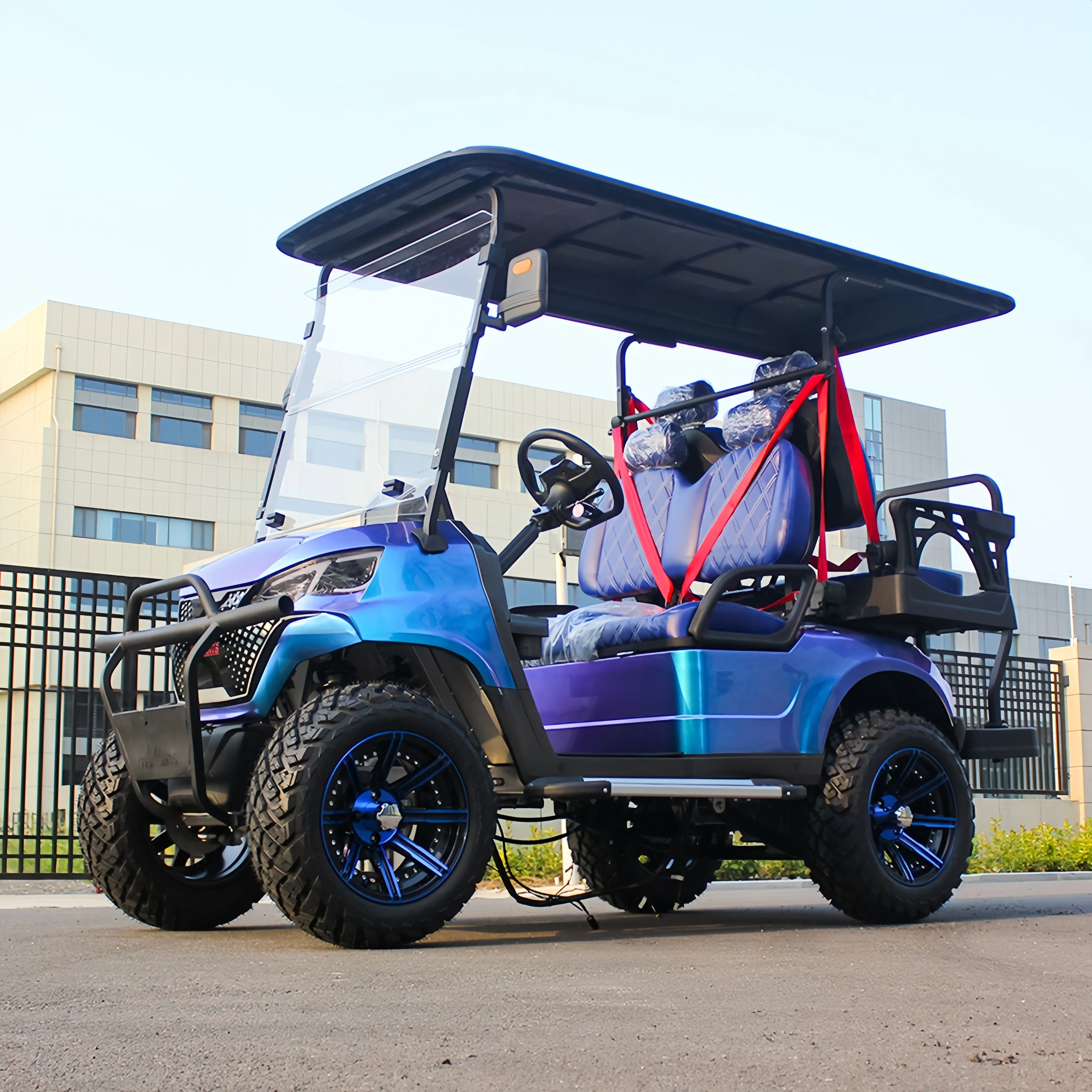 Factory Electric Club Car 4 Seater Fast Single Single Seat Golf Carts New energy vehicles For Sale