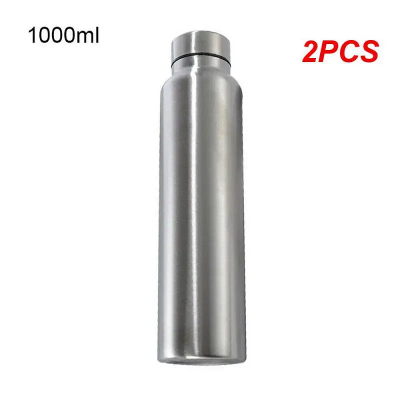 

2 шт. скидки Лидер продаж! Портативная бутылка для воды из нержавеющей стали с одной стенкой большой емкости, уличная поставка