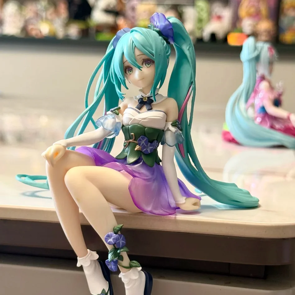 Hatsune Miku Flower Fairy Anime Figurine - Cute 14cm Kawaii Girl Toy Collectible