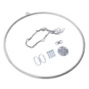 90cm Aerial Lyra Hoop Gymnastic Equipment Lifting Ring Yoga Ring Dance Stainless 1