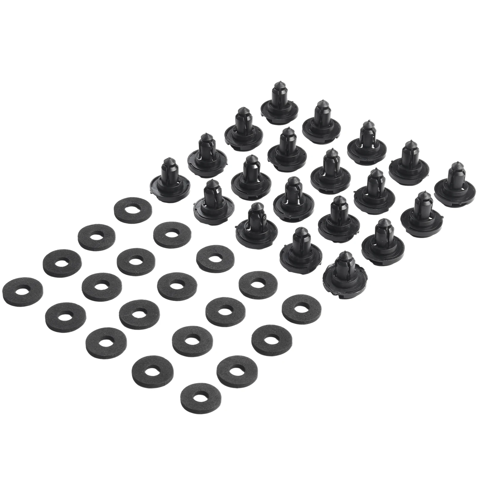 

Высококачественные автомобильные аксессуары, простые в установке зажимы для отделки, 20 шт., 909140055 зажимов для литья, пластиковые зажимы типа Push Rocker, замена