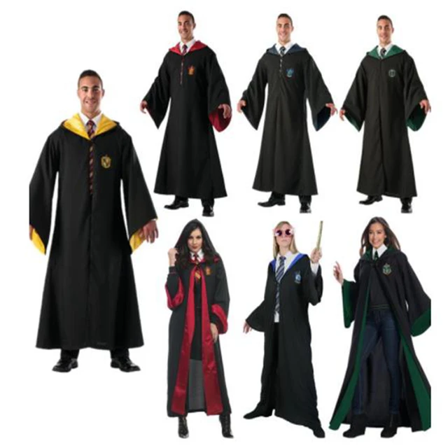 Costume de Poudlard pour Adulte et Enfant, Robe Magique Harpopy Potter,  Cosplay Hermione Gryffondor, Cape Pull, Uniforme SвSerpentard - AliExpress