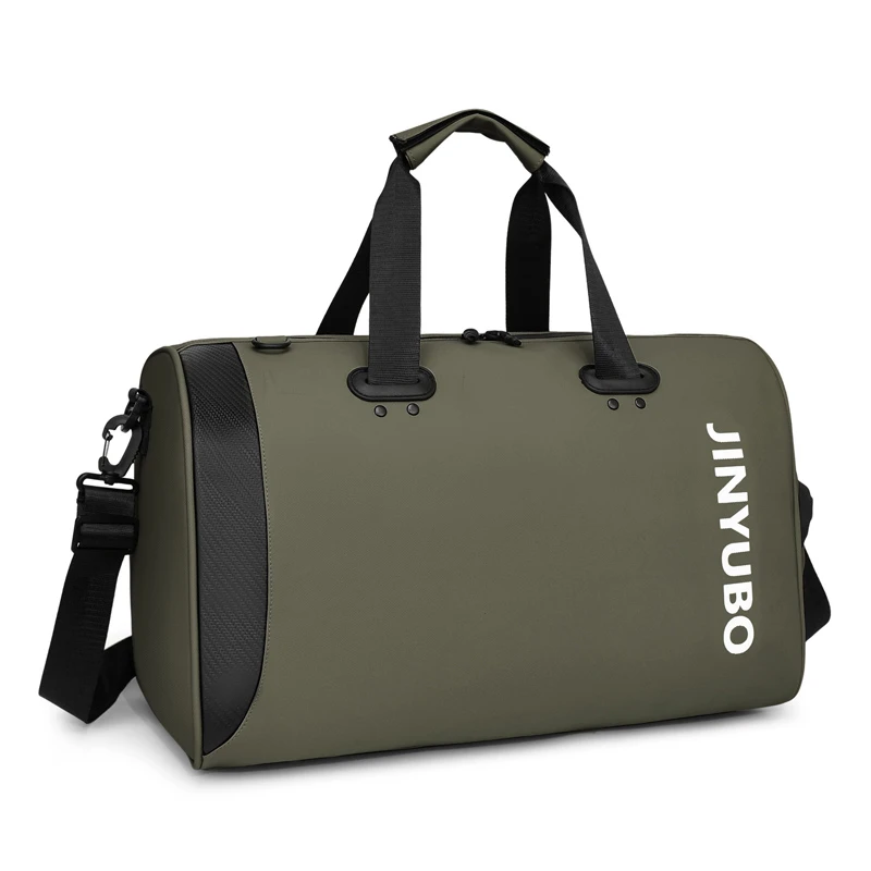 Large Capacity Travel Bag, Men's Large Handbag, Dry-Wet Separation Bag, Sports Fitness Bag, Outdoor Adventure Casual Style