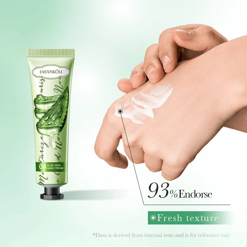 Aloe Lemon Hand Cream Fruit Series Moisturizing Anti-Wrinkle Moisturizing Anti-Drying Hand Cream