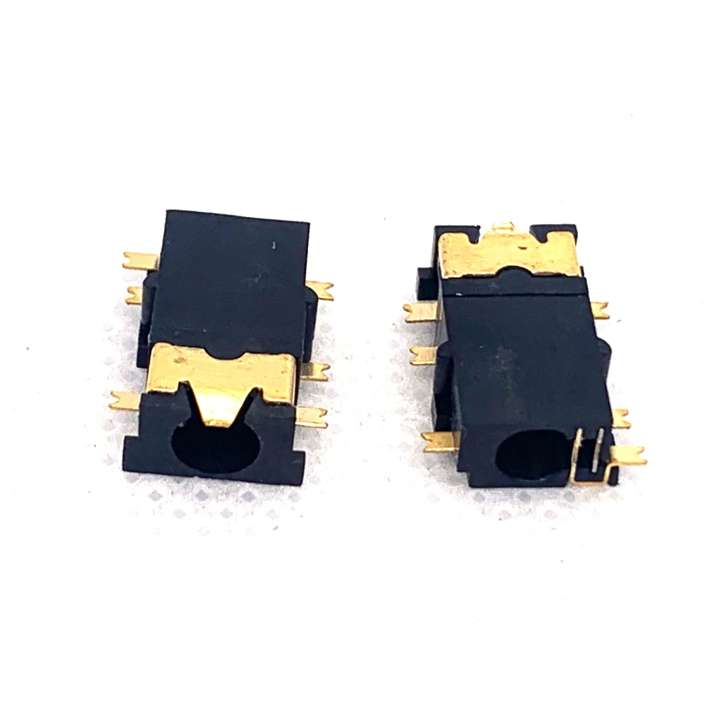 

100PCS 3.5mm Audio Jack PJ-342 Sink Plate Headless Horizontal 6PIN Sinking Plate 1.4 SMD Dual Channel Broken Headphone Connector